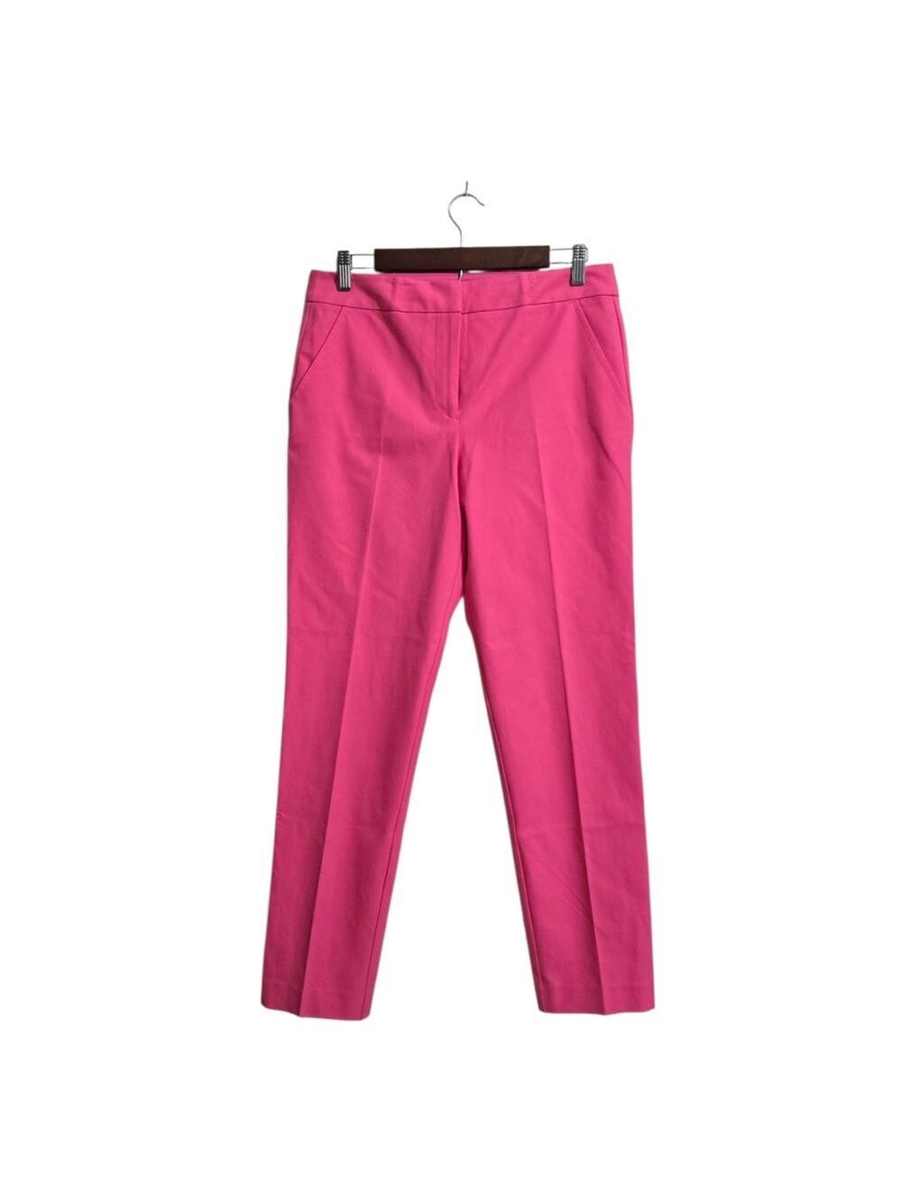 Trina Turk Aubree 2 Ankle Cigarette Pant In Candy Pink NWT Sz 6